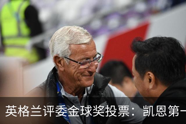 英格兰评委金球奖投票：凯恩第一，罗德里第二，梅西第九